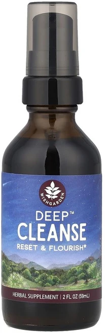WishGarden Herbs Deep™ Cleanse 2 fl oz (59 ml), WishGarden Herbs, Deep™ Cleans, 1개, 59ml - 쿠팡