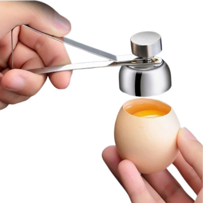 계란펀칭기 노른자분리기 계란껍질오프너 에그타퍼, 대형, 1개