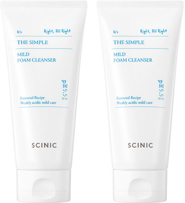 싸이닉 더 심플 마일드 폼 클렌저 120ml 2개