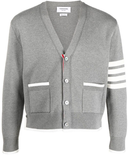 톰 브라운 4 바 스트라이프 가디건