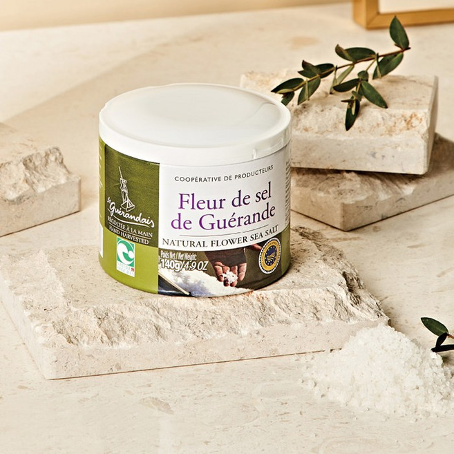 르 게랑드 플뢰드 드 셀 토판 천일염 140g, 1개