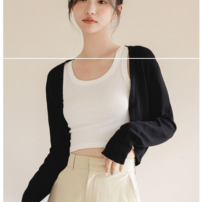 인사이드마켓 여성용 여름 데일리 베이직 가디건