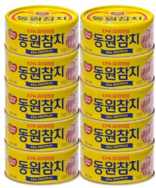 동원참치 동원 EPA 프리미엄 참치 150g 10개