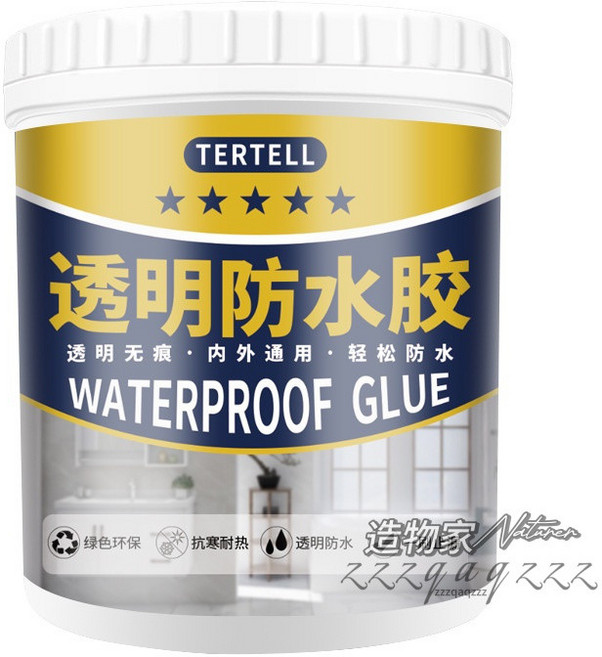 透明防水膠 防水塗料 浴室衛生間廚房外牆屋頂補漏膠 納米膠, 1個, 150ML【小瓶裝】