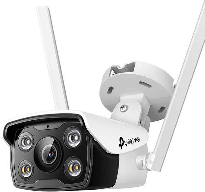 티피링크 VIGI 4백만 화소 실외용 풀 컬러 불릿형 네트워크 카메라 CCTV, VIGI C340-W(4mm), 1개