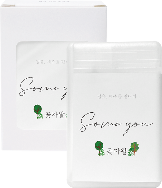 썸유 포켓 섬유향수 드레스퍼퓸, 곶자왈, 20ml, 1개