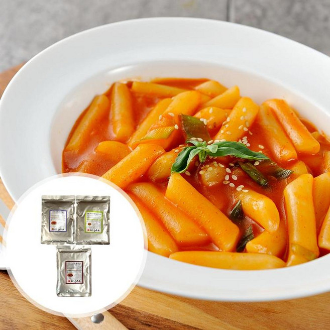 떡볶이 가루 스프 양념장 떡볶이 분말 소스 순한맛 매운맛 500g, 1개