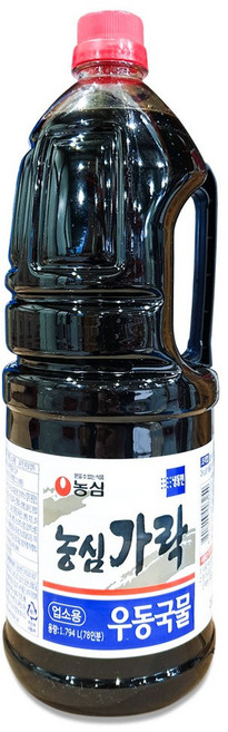 농심 가락우동국물, 2개, 1.794L