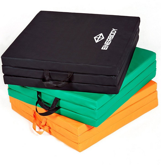 두꺼운 층간소음 요가매트 50MM 접이식 홈트, 1개, 블랙