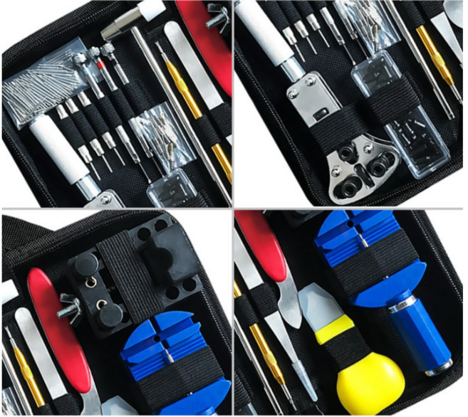 시계공구세트 시계줄수리공구 시계줄줄이기 배터리교체