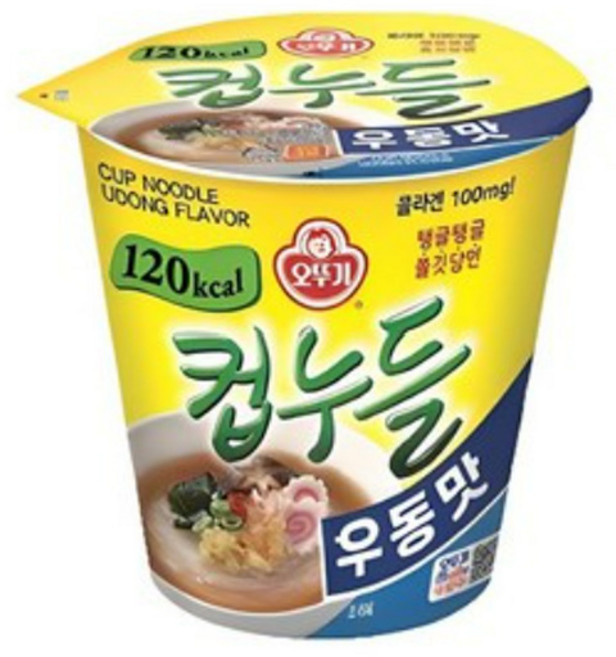 오뚜기 컵누들 우동맛 컵 12개입, 12개