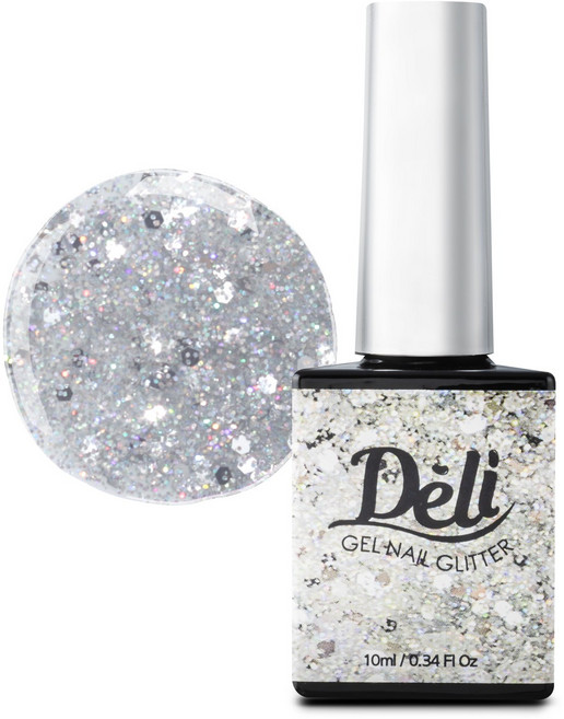 델리뷰티 젤 네일 글리터, GL12단짠단짠, 10ml, 1개