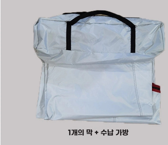 블랙코팅 렉타타프 방수타프 캠핑타프 캠핑용품 야외차양, 1, W. 블랙 코팅 흰색 8x6m 단품 끈 없음 막대 없음