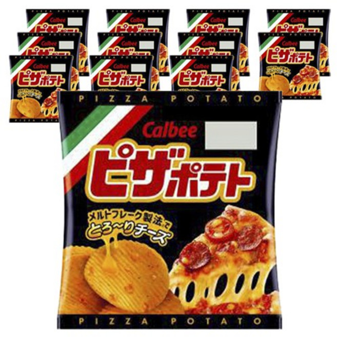 가루비 피자 포테이토, 22g, 12개