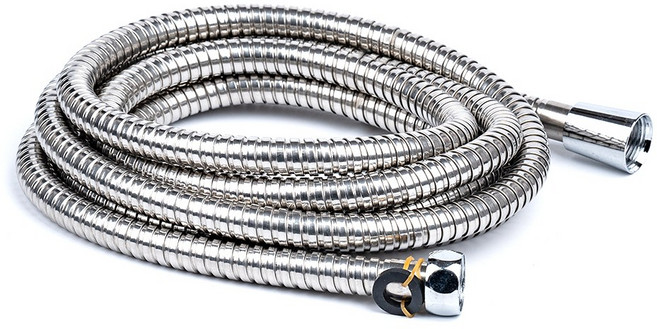 Liv 메탈 샤워기호스, 크롬, 3m