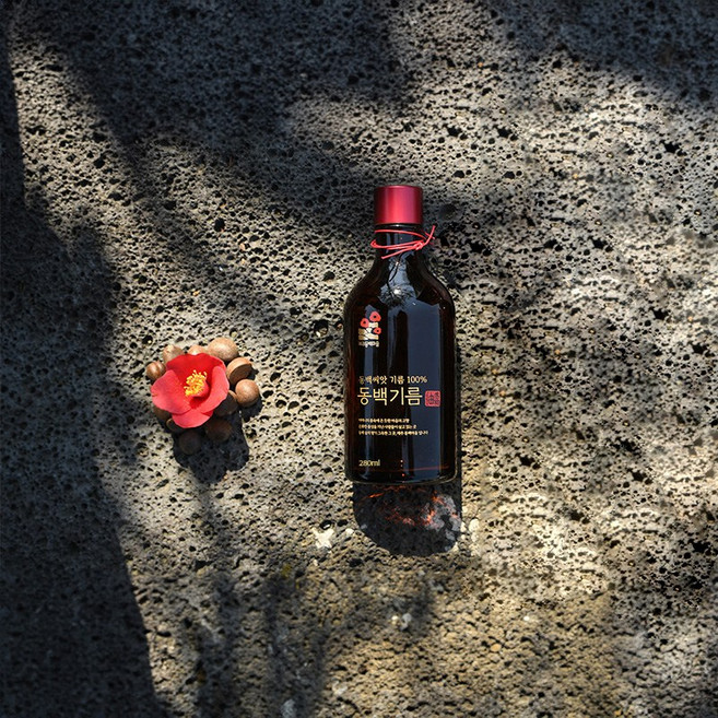 제주에서 온 100% 동백기름 선물용 280ml, 1개