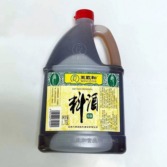 (농부마을 콩사랑) 왕즈허 맛술 료쥬 고기의 잡내 와 생선의 비린내 제거 중국맛술, 1개, 1.75L