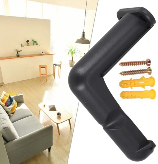 비쎌호환 스팀청소기 부품 무선 진공 거치대 키트 90 도 벽걸이 상어 울트라사이클론 및 비셀 스틱 청소기, 1개