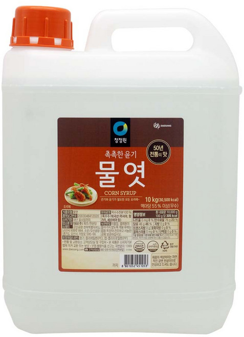 대상 청정원 물엿 10kg, 1개