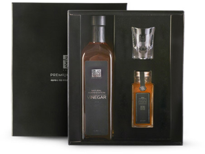 산들건강 유인균 천연발효식초 초로장생 스타트 선물세트(500ml) / 100ml(랜덤), 칡, 500ml