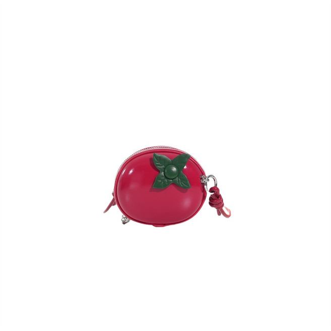 Red Pop Pouch 레드 팝 파우치 토마토 미니 크로스백 가방 유니크 귀여운