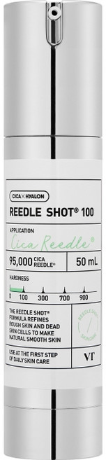 VT REEDLE SHOT 微晶精華 50ml (A醇 PDRN 黑松露 積雪草 維他命光采 膠原蛋白 水活保濕 紅色能量), 1件, 老虎微晶精華 100 50ml