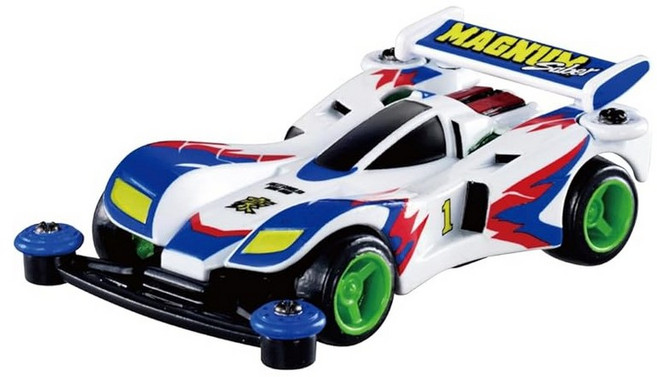 unlimited & 4WD 다카라 토미 토미카 프리미엄 폭주 형제 렛츠 고 미니 매그넘 세이버 미니카 장난감 6세, 1개