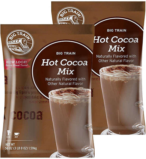 빅트레인-핫코코아믹스1.59kg x2, 2개, 1590g, 1개입, 1.59kg