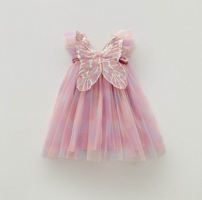 콩지키즈 여아 무지개 샤 원피스 여름 나시 민소매 공주원피스