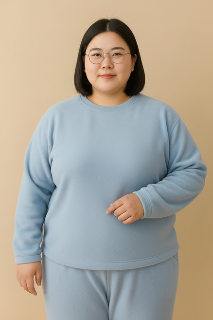 남여공용 젤로스 울트라밍크 빅사이즈 극세사 수면잠옷 세트