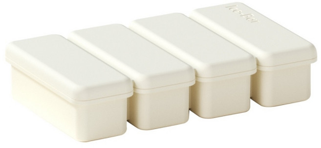 여름 실리콘 스틱 긴막대 얼음틀 가정용 냉장고 위스키아이스, 화이트, 1개