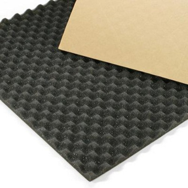 계란판방음재 50cmX50cmX25T 50T 접착식 흡음재 DIY 방음자재, 25T, 1개