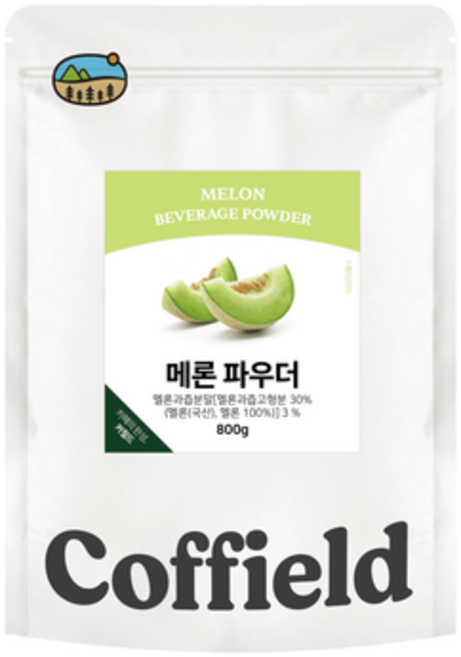 커필드 메론 파우더, 3개, 1개입, 800g