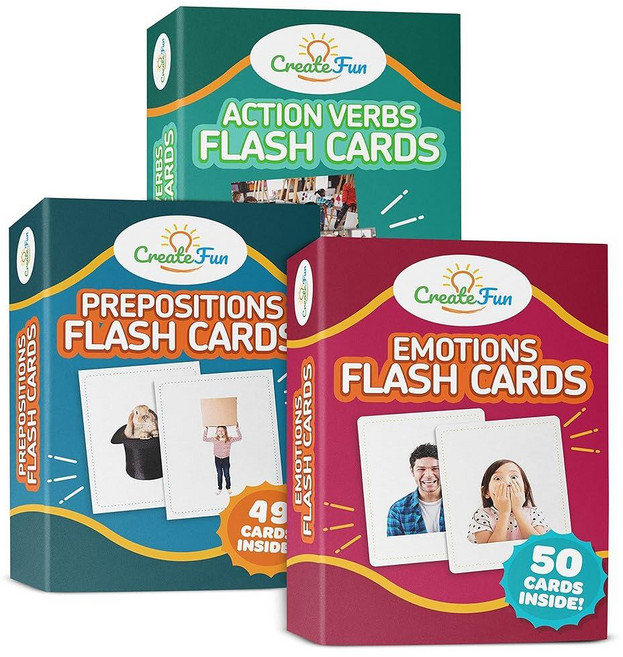 149개의 전치사 감정 및 액션 동사 플래시 카드 세트 - 유아 어린이 성인 노인 유치원 준비 언어 치료 및 ESL 교육 자료를 위한 학습 게임이 있는 교육용 사진, 149개의 전치사, 감정 및 액션 동사 플래시 카드 세