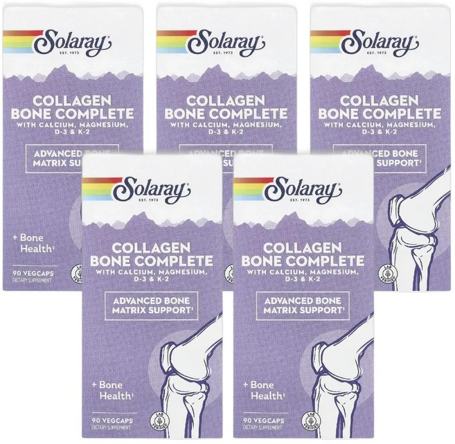 솔라레이 Collagen Bone Complete 베지 캡슐 90정 5개 - 쿠팡