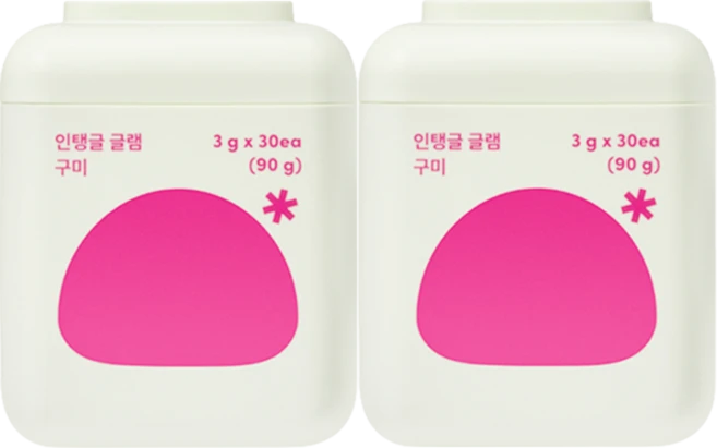 슬로우글로우2통 인탱글 글램 구미, 90g - 쿠팡