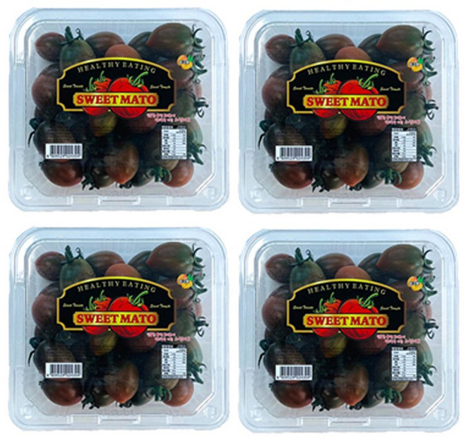스테비아 대추방울토마토 망고향 블랙스윗마토 500g X 4팩, 2kg, 1박스