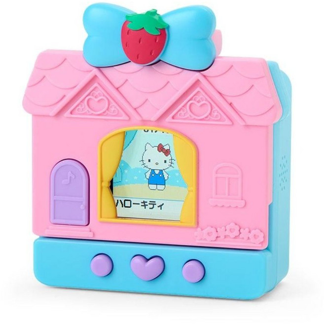 산리오 다마고치 포켓룸 스위트 헬로키티 키우기 방꾸미기 육성 게임 크리스마스 선물, 1개