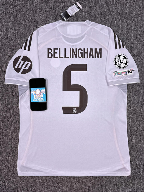 어센틱 25-26 레알마드리드 홈 유니폼, 선택안함