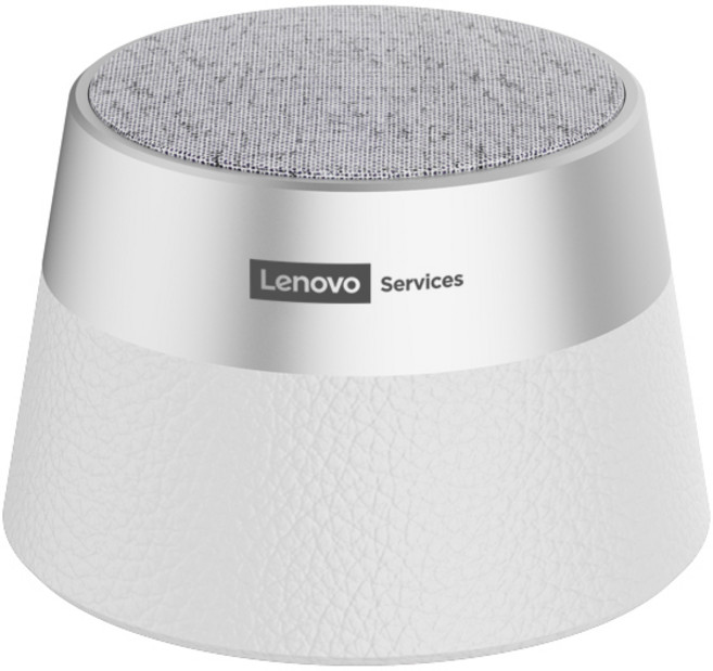 레노버 자석 부착 블루투스 스피커 무선 데스크탑 스피커 서브우퍼 미니 휴대용 가정용 차량용 HD103PRO, 흰색, a