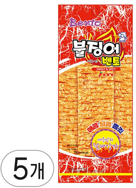 벤토 불징어 스위트앤스파이시, 5개