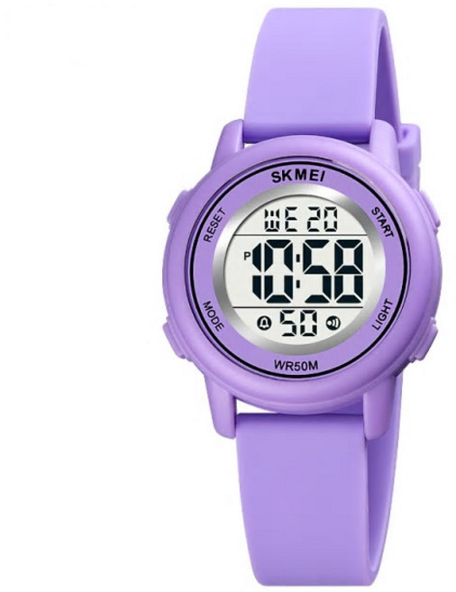 컬러 LED 여성여자 중학생 고등학생 패션 스포츠 전자 손목시계