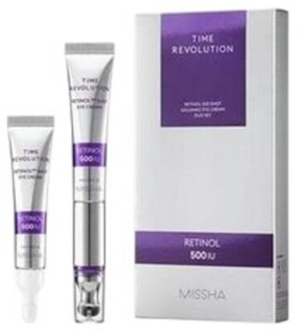 타임레볼루션 레티놀 500샷 갈바닉 아이크림 듀오세트
