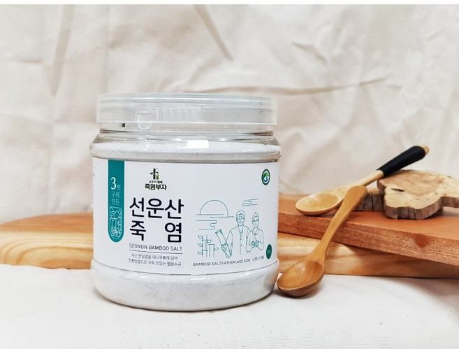 죽염부자 3번 구워만든 선운산죽염, 800g, 1개