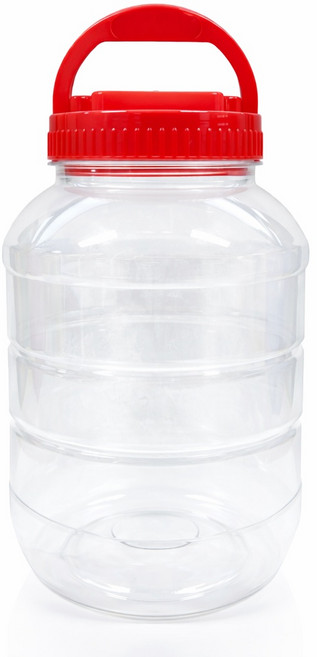 12L 원형 광구용기 대광구 매실통 과실주병 담금주병 투명 12리터 페트통, 1개