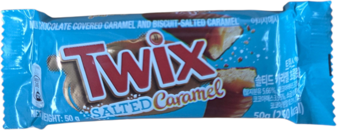 트윅스 솔티드 카라멜 초콜릿, 50g, 24개