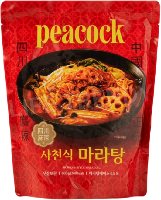 피코크 사천식 마라탕 고수용, 1개, 600g