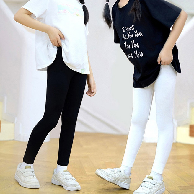 캐보트 아동 여름레깅스 9부 1+1 시원한 쿨 모달 데일리 기본 여아바지