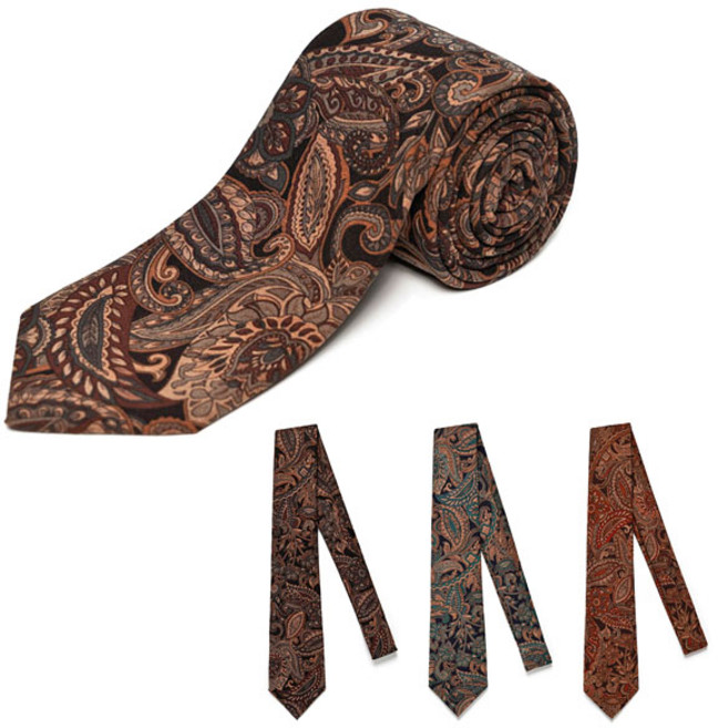 와일드 페이즐리 넥타이