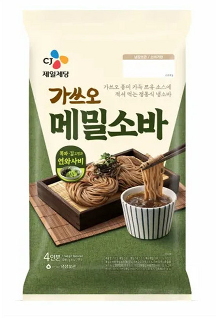 (냉장)[CJ제일제당]가쓰오 메밀소바, 1.14kg, 1개